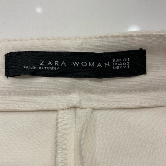 Zara white pants - Picture 3 of 4